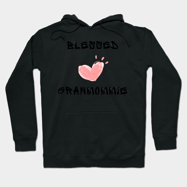 Blessed granmommie Hoodie by IOANNISSKEVAS